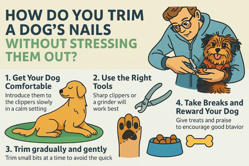 how do you trim a dog's nails - professional advice