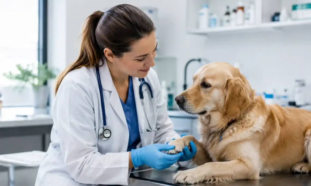 Dog Keeps Licking Paw